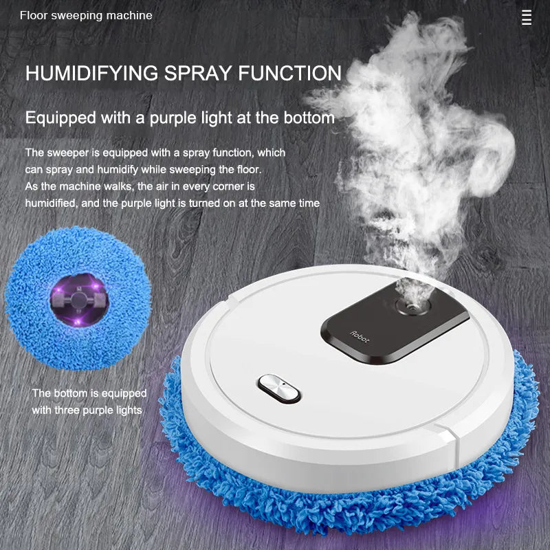 Smart Sweeping and Mop Robot Vacuum Cleaner