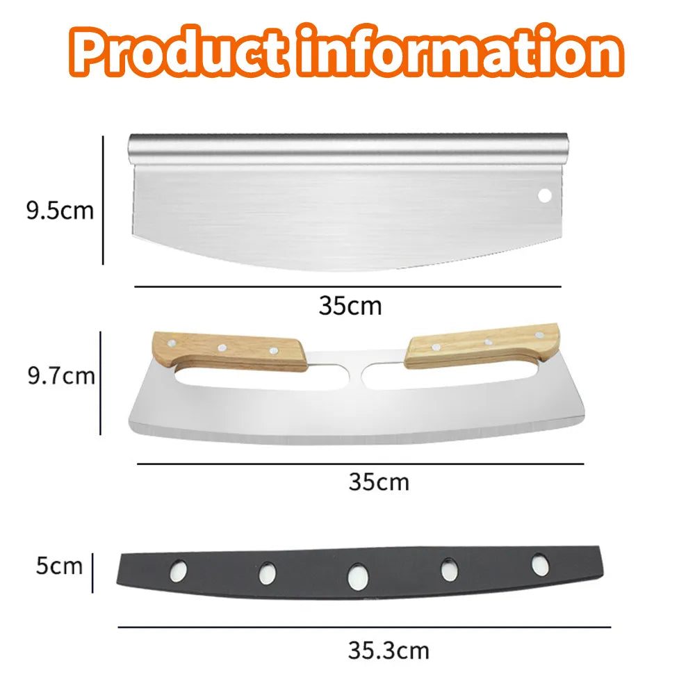 Pizza Cutter Rocker Blade