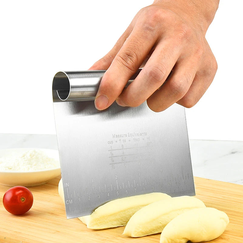 Stainless Steel Cake Scraper